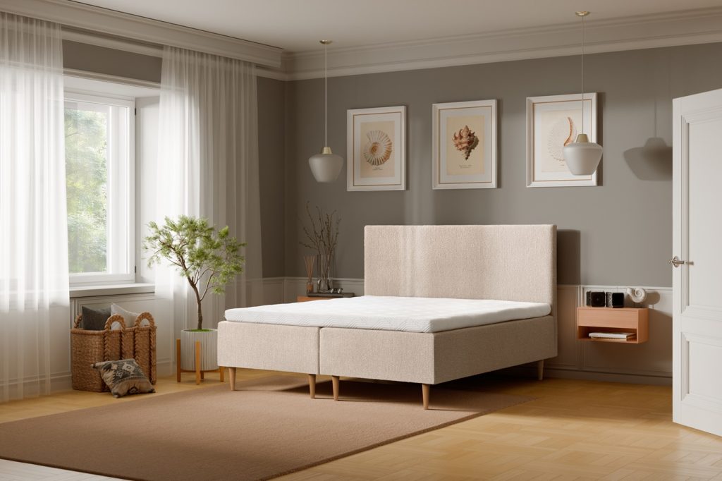 TEMPUR Break Box Beige Classic HB lifestyle (2) – kopio